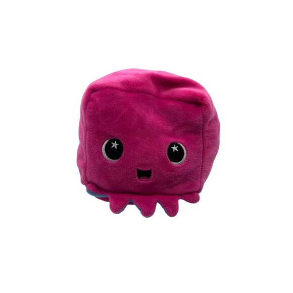 Moosh-Moosh Eve the Octopus Reversible Plush Toy Pink Tie-Dye Soft Cuddly - Picture 5 of 7